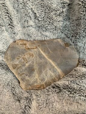 Natural Raw moonstone Slab in Smoky Beige and Gray